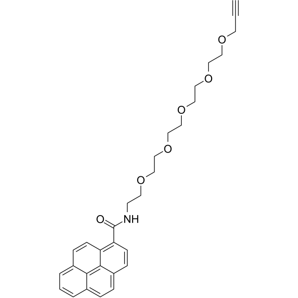Pyrene-PEG5-propargyl 1817735-33-3